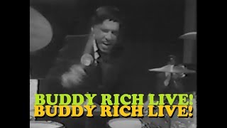 Buddy Rich  Live Performances 1973 and 1986 Drum Solos Included [upl. by Ecnesse]