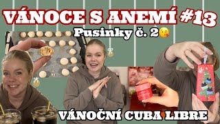 VLOGMAS 13  recept na VÁNOČNÍ CUBA LIBRE pusinky č 2 a naše plány  ANEMÍ [upl. by Haney]