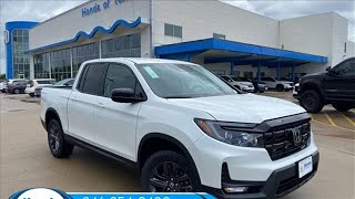 New 2024 Honda Ridgeline Tomball TX Houston TX HTRB033132 [upl. by Imhskal]