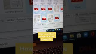 Combine PDF files in this easy step For KDP selfpublishing or creating digital files to sell [upl. by Falconer415]