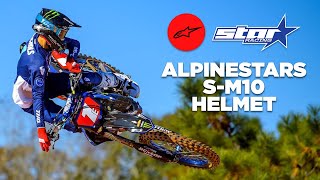 Alpinestars SM10 Helmet w Star Racing Yamaha  MXstorecomau [upl. by Correna]