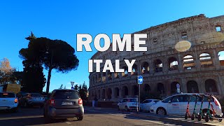 Rome Italy  Driving Tour 4K [upl. by Reinaldo195]