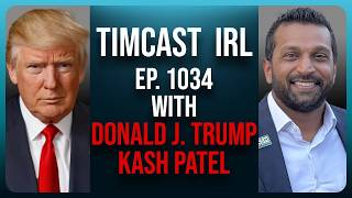 President Trump Talks Immigration amp War WIth Tim Pool w Trump amp Kash Patel  Timcast IRL [upl. by Astrid]