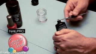 How To Use Gelish PolyGel For Enhancements [upl. by Hanimay]