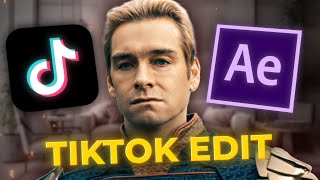 HOW TO Make A TikTok Edit I After Effects Tutorial [upl. by Naynek]