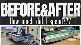 HOW MUCH DOES IT COST TO BUILD A LOWRIDER  diy impossible restoration automobile car [upl. by Crary]