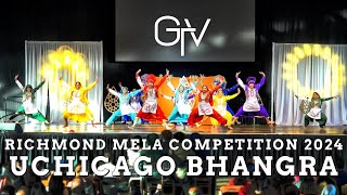 UChicago Bhangra at Richmond Mela Comp 2024 [upl. by Neelyhtak949]