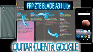 SOLUCION A FRP ZTE BLADE A31 Lite QUITAR CUENTA GOOGLE UNLOCKTOOL BIEN EXPLICADO [upl. by Ayamahs923]