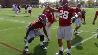 Alabama DB Drills [upl. by Pellet]