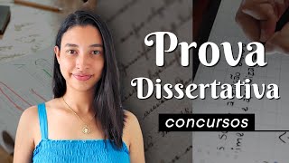 Como fazer uma boa DISSERTAÇÃO em concurso público  Como fui aprovada 2x mesmo sem estudar p ela [upl. by Eletnahc]