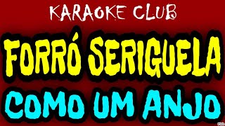 FORRÓ SERIGUELA  COMO UM ANJO  KARAOKÊ [upl. by Ayvid671]