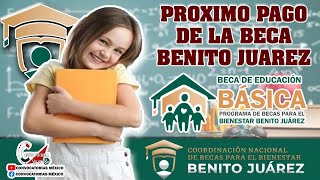 🔴 IMPORTANTE BECAS BENITO JUAREZ 🔴 ¡¡CUANDO PAGARÁN A LOS BECARIOS DE NIVEL BASICO 🤑😱 [upl. by Aneem]