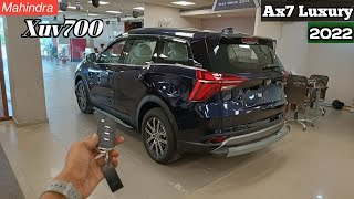 Mahindra Xuv700 Ax7 Luxury Top Model 2022 🔥 Xuv700 Review  Price • Features • Interior amp Exterior [upl. by Ymor]