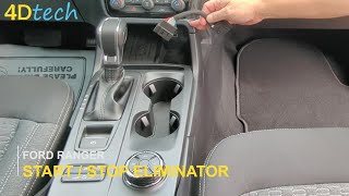 Ford Ranger DISABLE Auto StartStop Feature  Turn ON and OFF permanently 2024 [upl. by Eoj]