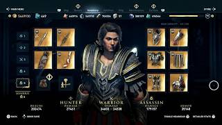 AC Odyssey Myrmidon Set stats [upl. by Vigor]