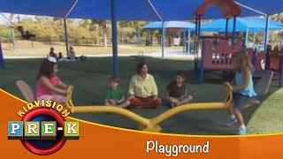 Playground  Virtual Field Trip  KidVision PreK [upl. by Zackariah]