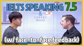 아이엘츠 스피킹 Band 75 한국인 모의시험 피드백 포함 IELTS Speaking edm아이엘츠 [upl. by Okiron]