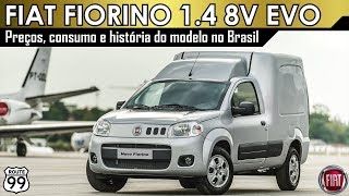 FIAT FIORINO 14 EVO  Preços consumo e história do modelo no Brasil [upl. by Ailaroc]