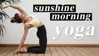 Yoga Morgenroutine für Anfänger  Kraft amp Energie für den Tag  klar und wach in 15 Minuten [upl. by Smart578]