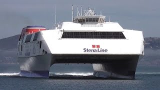 Worlds Largest Fast Ferry  HSS 1500 Class Stena Explorer [upl. by Ynney930]