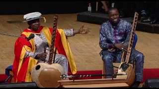 Musical Interlude Toumani Diabaté and Sidiki Diabaté Graduation 2015 SOAS University of London [upl. by Dnarb]