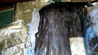 Sew in weave techinques bleaching tutorial black [upl. by Ees359]