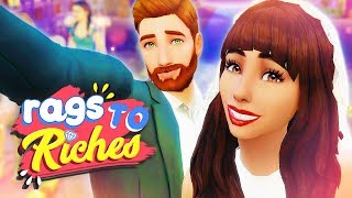 WEDDING MAKEOVERS 😍👰🏽  The Sims 4 Rags To Riches 26 [upl. by Rossie]