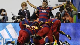 CAMPEONES DE LA COPA DEL REY  FC Barcelona 20 Sevilla  Goles Jordi Alba Neymar  RESUMEN [upl. by Adna783]