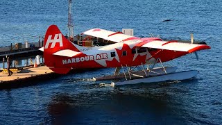 Harbour Air Canada 150 Livery Turbo Otter Startup and Takeoff [upl. by Adran]