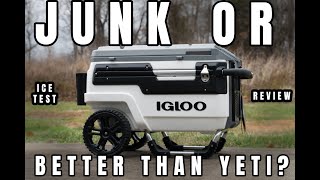 Igloo Trailmate Cooler Review  ICE TEST  Is it worth the money [upl. by Vassar774]