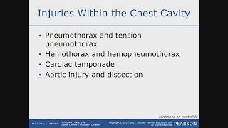 Chest InjuryTension PneumothoraxCardiac Tamponade Lecture 4 EMT MADE EASY [upl. by Yud705]