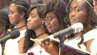 O praise the Lord with one consent Chandos Anthems  The University Choir KNUST 2016 [upl. by Zeni232]