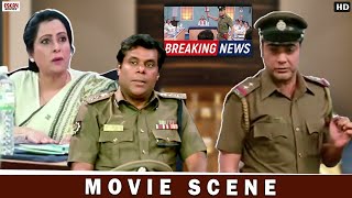 Police Vs Minister  Greftar  Drama Scene  Movie Scene  Prosenjit  Eskay Movies [upl. by Reede]