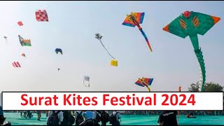 Kite Festival 2024  International Kite Festival 2024 Surat  Patang Utsav 2024 Surat Kite Festival [upl. by Lorant]