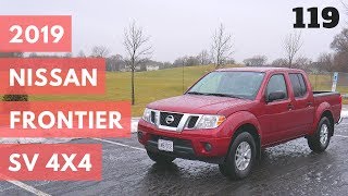 2019 Nissan Frontier SV Crew Cab SV V6 4x4  review walk around and test drive  100 rental cars [upl. by Gamaliel]