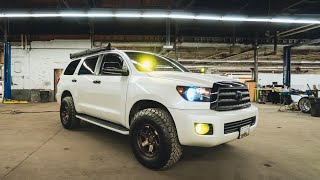 Is this the BEST SUV TOYOTA made  Toyota Sequoia 4x4 Prep [upl. by Dyann]