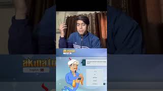 AKINATOR FINDS TRIGGERED INSAAN🔥 shorts shortsfeed viral funny meme akinator trending [upl. by Hobbs]