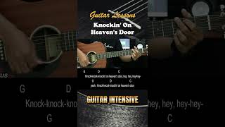 Knockin On Heavens Door  Guns N Roses  EASY Guitar Tutorial Chords  Lyrics  Guitar Lessons [upl. by Macknair]