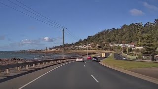 Bass Hwy Wynyard to Burnie TAS day drive [upl. by Milzie765]