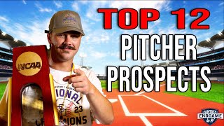 Top 12 Pitching Prospects You Need to Know 2024 Fantasy Baseball Paul Skenes Drew Thorpe more [upl. by Olinad]