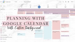 The ULTIMATE Google Calendar Planner System For EVERYTHING  TUTORIAL [upl. by Acquah]