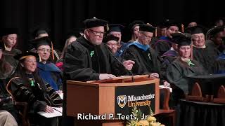 Manchester University 2024 Graduate and Professional Commencement [upl. by Morvin]