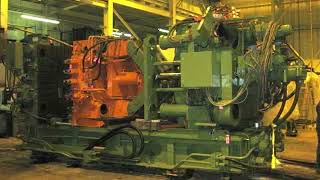 Buhler Model 1200 Ton Horizontal Cold Chamber AluminumMagnesium Die Casting Machine [upl. by Acile19]