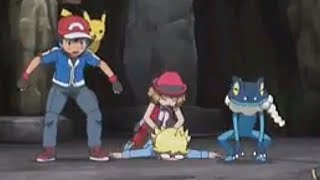 Serena Falls on Clemont  PokemonXYZ funny Moment😂 [upl. by Darleen]