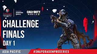 🔴 EN SPS Call of Duty Mobile  Challenge Finals  Asia Pacific  Day 1 [upl. by Attenweiler]