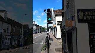 Bishops Stortford Hockerill Street A1250 PEEK TLED Traffic Lights Puffin Crossing [upl. by Hatti524]