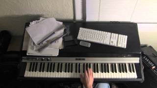 Tutorial  How to play quotContusionquot by Stevie Wonder on piano [upl. by Elohc]