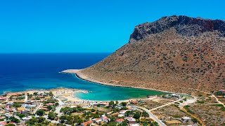 Stavros Zorbas beach Chania Crete Greece [upl. by Notsuoh]