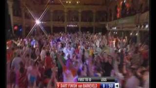 Raymond Van Barneveld 9 Dart Finish Stan James World Matchplay [upl. by Zarihs]