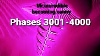 Mrincredible becoming canny phases 30014000 [upl. by Nashner]